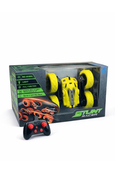 NASYONEL TOYS Uzaktan Kumandalı Stunt Racer Araba | Takla Atan Işıklı Akrobat...