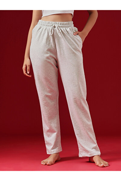 Clovia By Styli Solid Terry Cotton Pyjama
