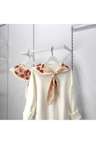 Faya Boutique Blush Desenli Luna Yaka