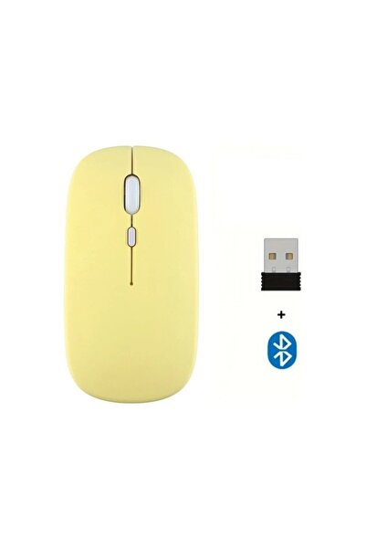UnDePlus Bluetooth Mouse Fare Tablet Telefon Laptop Windows Uyumlu Kablosuz Ş...