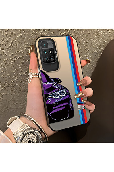 Hontinga حافظة هاتف Xiaomi Redmi 10 متوافقة مع حافة السيليكون الصلبة ومضادة ل...