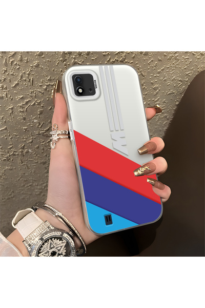 Hontinga حافظة مضادة للسقوط من السيليكون ذات حافة صلبة متوافقة مع BMW متوافقة...