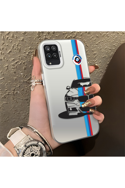 Hontinga حافظة هاتف سامسونج جالاكسي A12/M12 متوافقة مع حافة السيليكون الصلبة ...