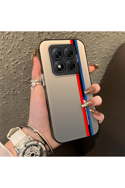 Hontinga Xiaomi Poco X7 5g Compatible Car Pattern Silicone Edge Hard Back Ant...