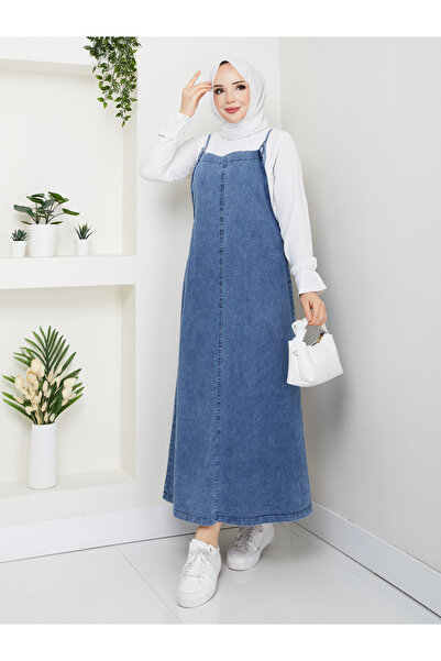 MEHDENEFE Denim Kot Jile Elbise MDE6029