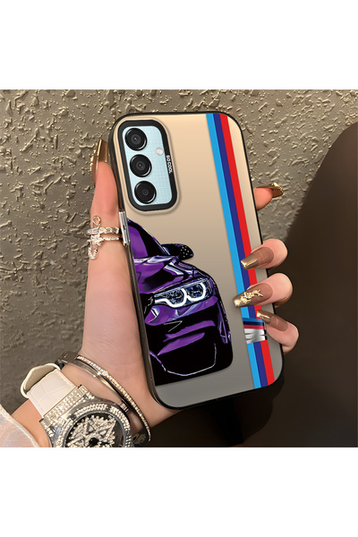 Hontinga حافظة هاتف سامسونج جالاكسي M15 متوافقة مع الحافة السيليكونية الصلبة ...