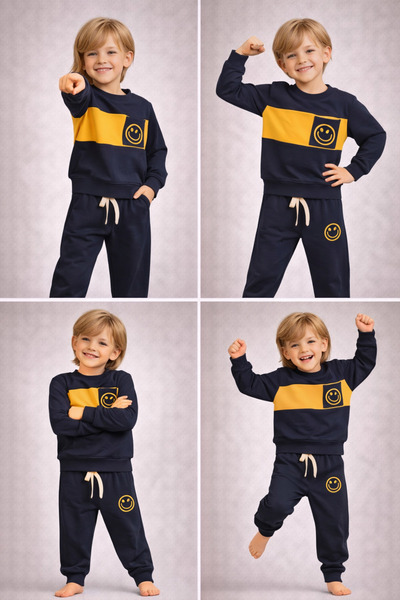 kahkaha kids Σετ φόρμας κάτω επάνω