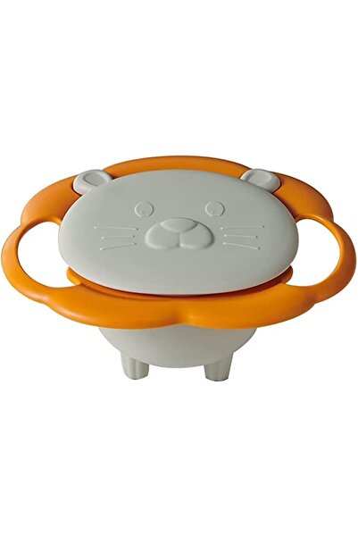 Arabest Spill Bowl, Magic Bowl 360 Degrees Rotation for Home Outdoor (White)