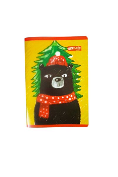 Mynote A4 120 Sheets Lined Plastic Cover Patterned Notebook