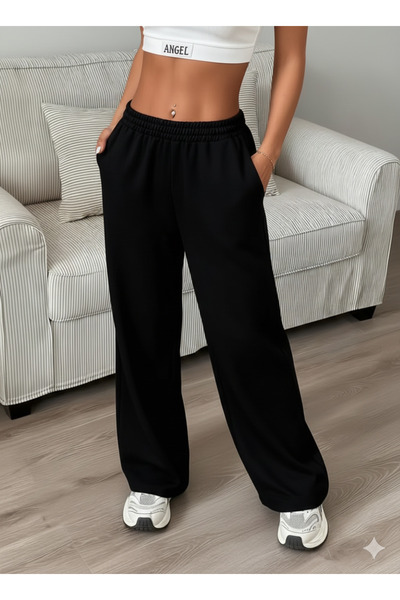 CANDERO Χειμερινό γυναικείο παντελόνι φόρμας με βαμβακερή επένδυση (μαύρο) με...