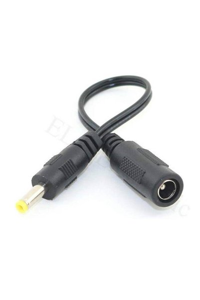 Koodmax - 5.5*2.1mm Dişi To 4.0*1.7mm Erkek Soket Çevirici Power Adaptör Kablosu
