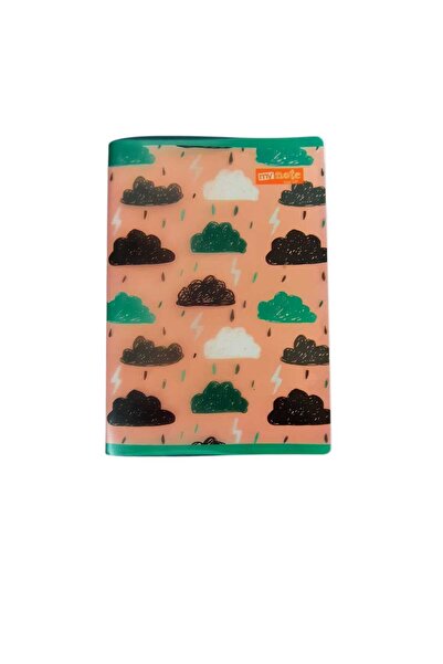 Mynote A4 120 аркушів, лінійований, пластикова обкладинка з візерунком, зошит