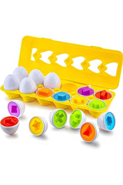 UKR لعبة بيض تفاعلية للأطفال، لعبة تعليمية للأطفال الصغار لتعلم مطابقة البيض ...