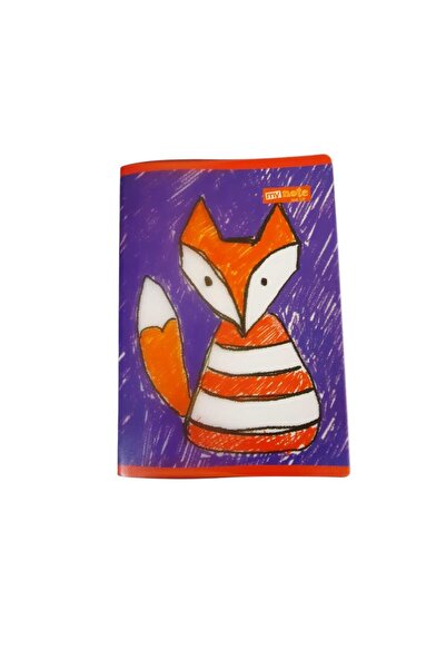 Mynote A4 120 Sheets Lined Plastic Cover Patterned Notebook