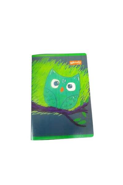 Mynote A4 120 Sheets Lined Plastic Cover Patterned Notebook