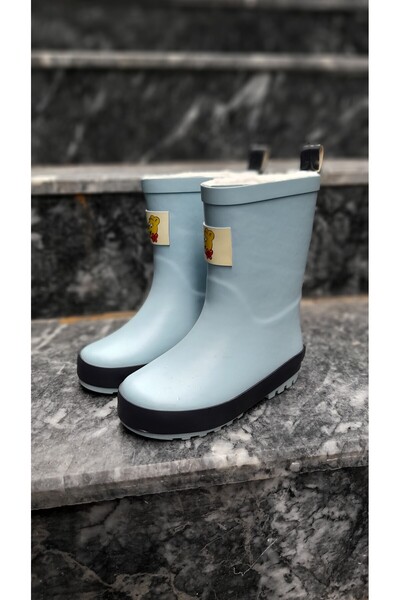 Haribo çocuk yağmur çizmesi su geçirmez çizme kaydırmaz tabanlı