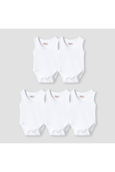 giggles طقم بدلة جسم بدون أكمام - 5 قطع