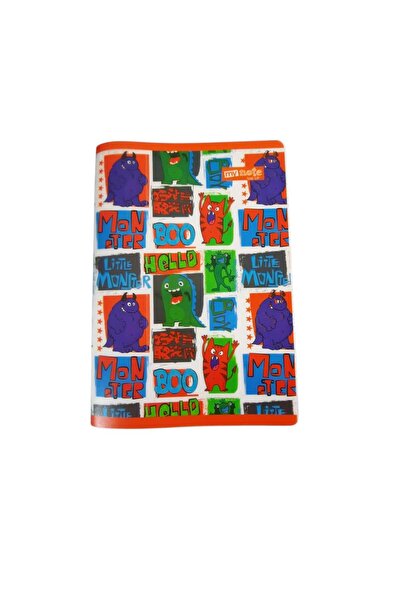 Mynote A4 120 Sheets Lined Plastic Cover Patterned Notebook