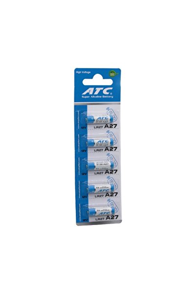 Go İthalat ATC SUPER ALKALİNE BATTERY A27 - 27A LR27 ARAÇ - OTO KUMANDA PİLİ ...