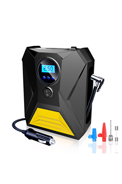 Choice Digital display LEIBOO Corded Portable Car Air Pump 12V 150PSI Electri...