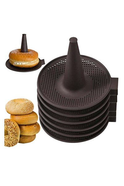 Arabest Silicone molds, 6pcs baking pastry molds and donut cake molds (6pcs, ...