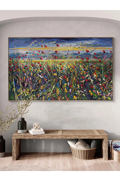 Simurg Sanatevi Rüzgarın Hatırası Yağlı Boya Tablosu