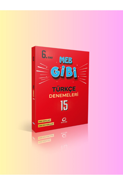 Oksijen Yayınları 6.Sınıf Türkçe Meb Gibi Branş Denemesi