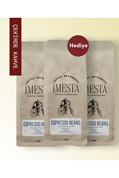 İmesta Coffee Barista Blend Espresso 2+1 Avantaj Paketi (3 KG)