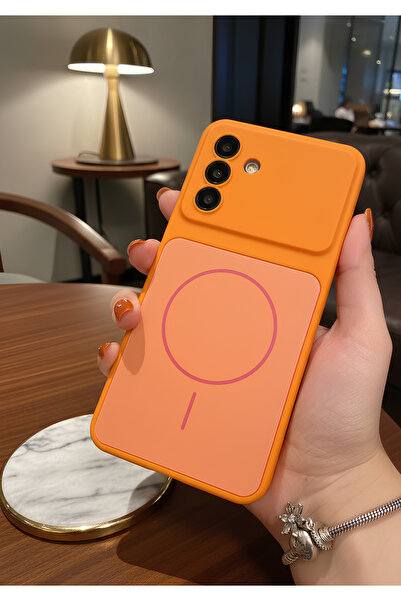 TechTrove Samsung Galaxy A26 İçin Uyumlu Manyetik Şarj Destekli Darbe Emici L...