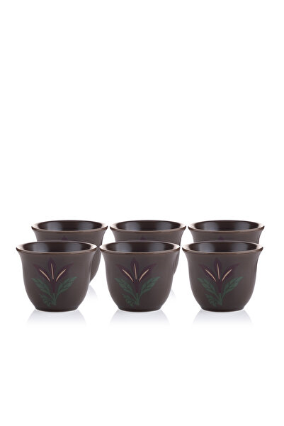 Blends Brown Palm Pattern Coffee Cups