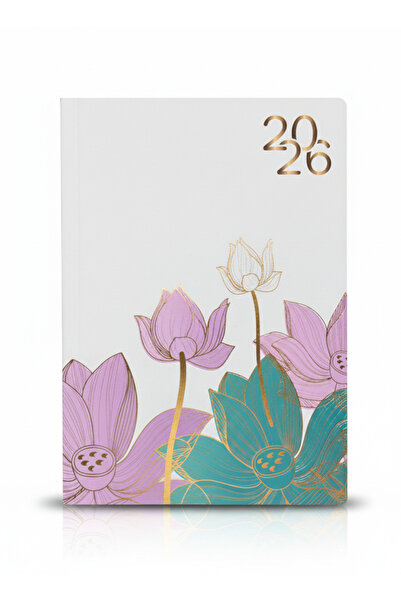 Lizy 2026 AJANDA YALDIZLI SOFT KAPAK - 14x20cm - 4 FARKLI MODEL