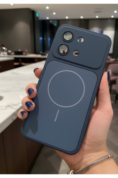 TechTrove Xiaomi Redmi 15C 5G İçin Uyumlu Manyetik Şarj Destekli Darbe Emici ...