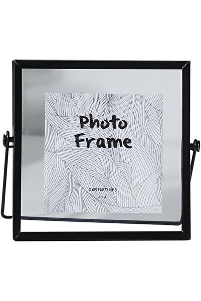 Arabest Geometric Metallic Photo Frame,Desktop Wall Mounted Photo Decoration（...
