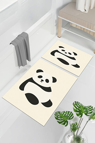 ferahome Kaymaz Tabanlı, Yıkanabilir Banyo & Duşakabin Önü Paspası – Lavabo Ö...