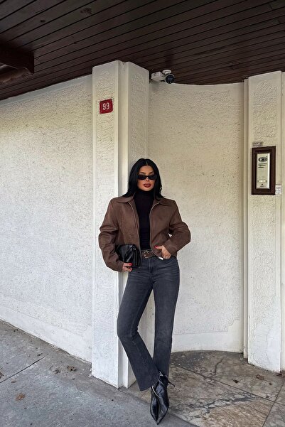 TANISA Brown Benedetto Jacket Tns-1111