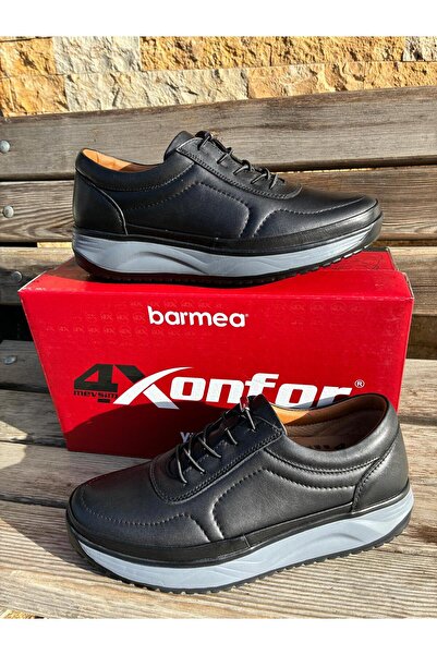 Barmea Tam Ortopedik Bağcıksız Erkek Yürüyüş Ayakkabısı.
