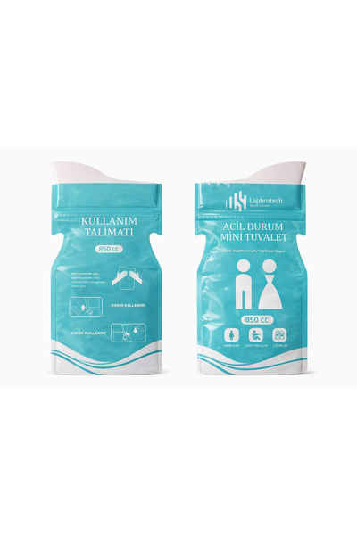 Laphrotech Beyond Compare Araç içi Mini Tuvalet İhitiyaç Torbası 4lü Paket