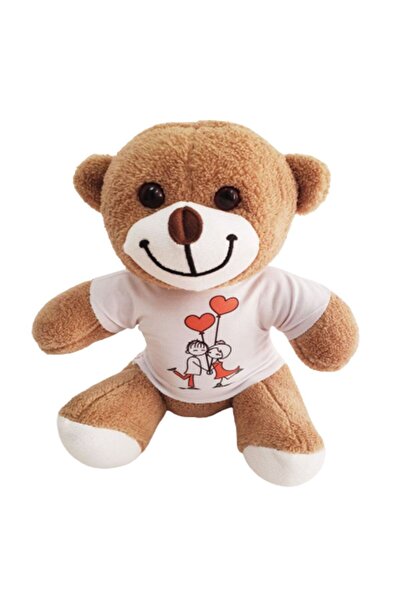 Marsilyan تي شيرت للزوجين السعيدين على شكل دمية دب IEG-U87I5869