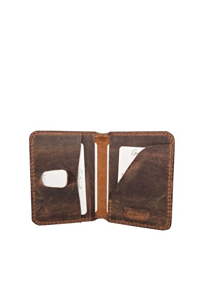 GENTE Gentecraft Hand Sewing Unisex Genuine Leather Wallet - Timeless Saddle ...