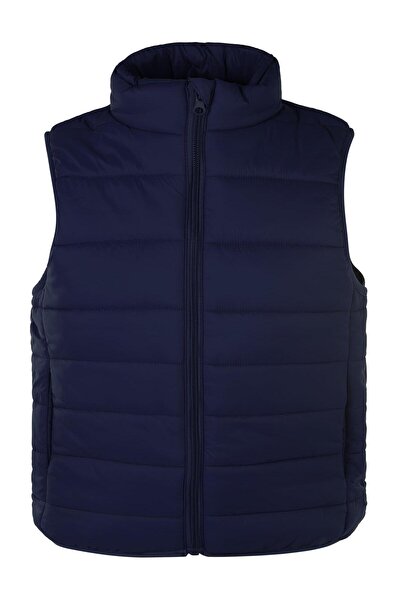 Civil Boys Vestă strălucitoare cu model Ray pentru 2-5 ani - Bleumarin pentru...