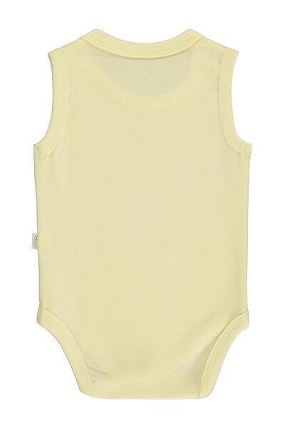 Civil Baby Solid Color 3-36 Months Snap Fastener Bodysuit - Yellow 6-9 Months