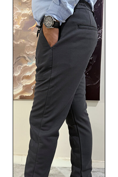 Noasheer Erkek regular fit kesım beli lastıklı bagcıklı jogger rahat kesim ya...