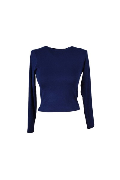 trender 26Yi40000065 Navy Blue Women's Blouse 6490