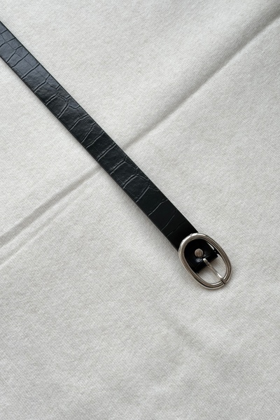 keisy Dakota Silver Buckle Women's Belt