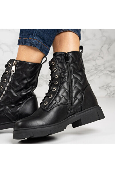 Sofia Store Ghete dama imblanite din piele ecologica PREMIUM Emmeline