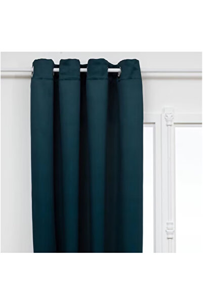 Atmosphera Atmosphera blackout curtain, 140 x 260 cm, Polyester, Aegean Blue ...