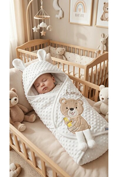 Baby Clime 0–9 Ay Nohut Kundak Battaniye - İsimli Bebek Uyku Tulumu - Ayıcık ...