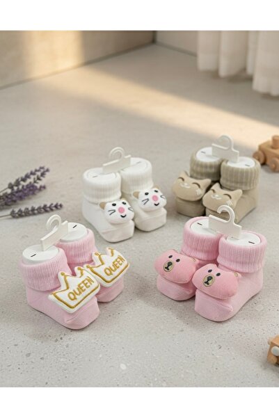 Little Lufi Baby 4lü aksesuarlı bebek çorabı