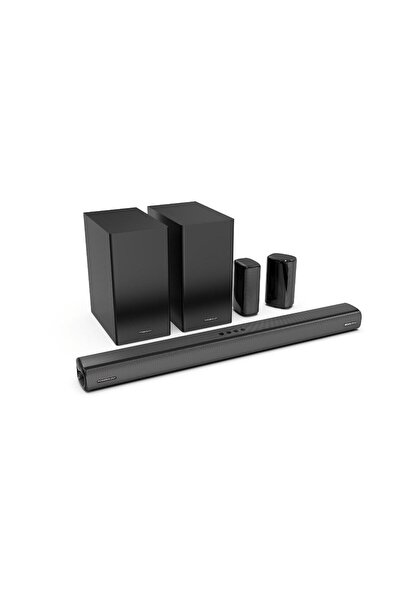 Powerology 5.2.4CH Wireless Home Theater System 615W with Dual Woofer & Dolby...