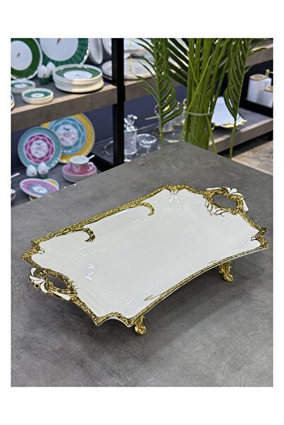 Doğudeko Edwina Rectangular Deep Porcelain Serving